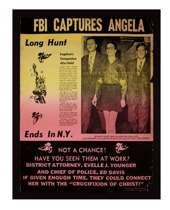 (BLACK PANTHERS.) FBI Captures Angela.